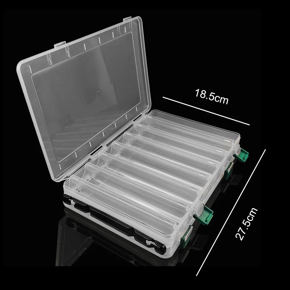 APWIKOGER brings you a versatile 14-grid fishing lure box that keeps your tackle organized and ready for action on every trip, from calm lakes to rugged coastlines.