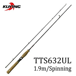 Experience elite casting versatility with KUYING TETON, a fast‑action rod that blends featherweight comfort, precise sensitivity, and durable performance for all‑day fishing in freshwater and beyond.
