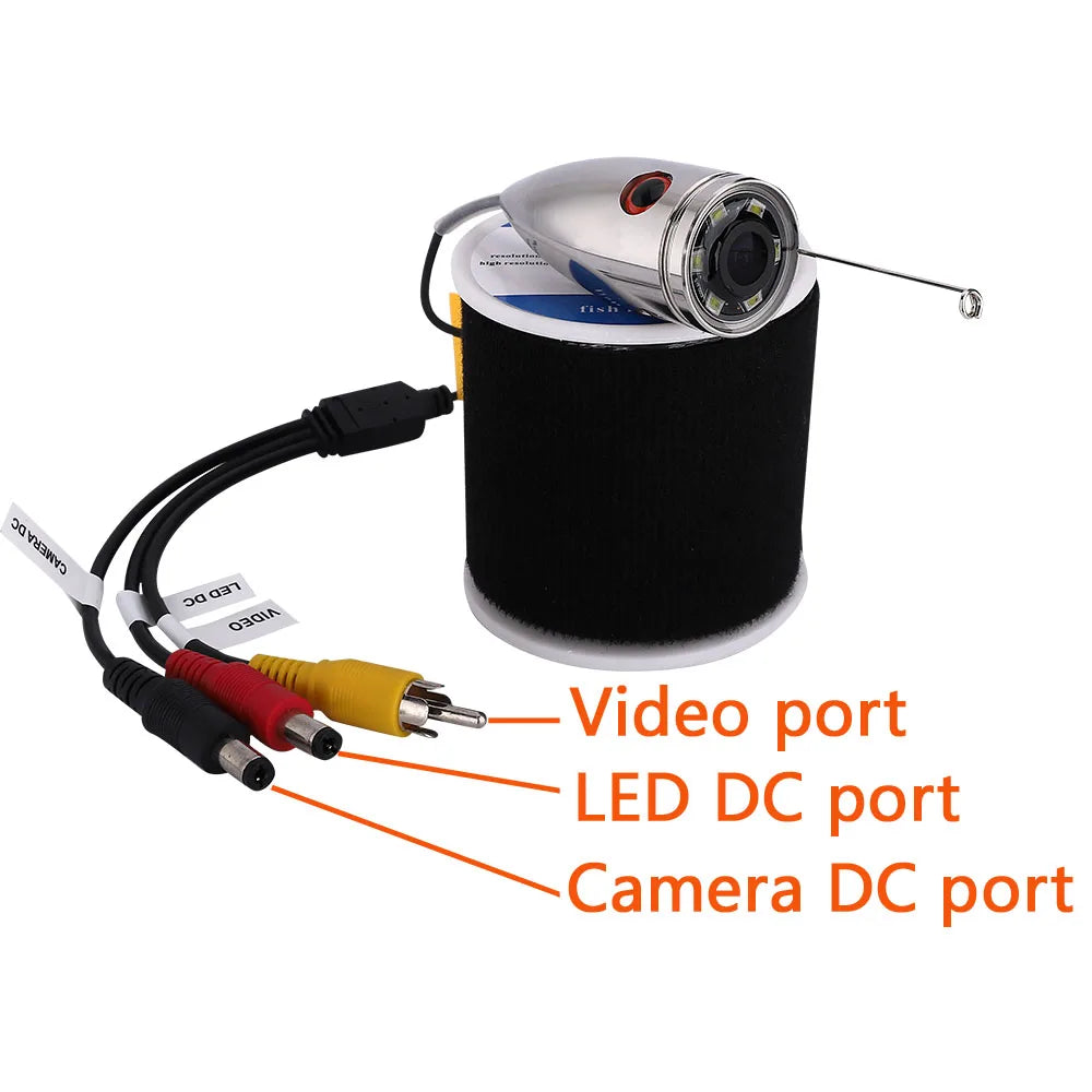 MountainOne HD Wifi Underwater Fishing Camera 1000TVL 15m Cable for IOS Android