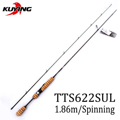 Experience elite casting versatility with KUYING TETON, a fast‑action rod that blends featherweight comfort, precise sensitivity, and durable performance for all‑day fishing in freshwater and beyond.