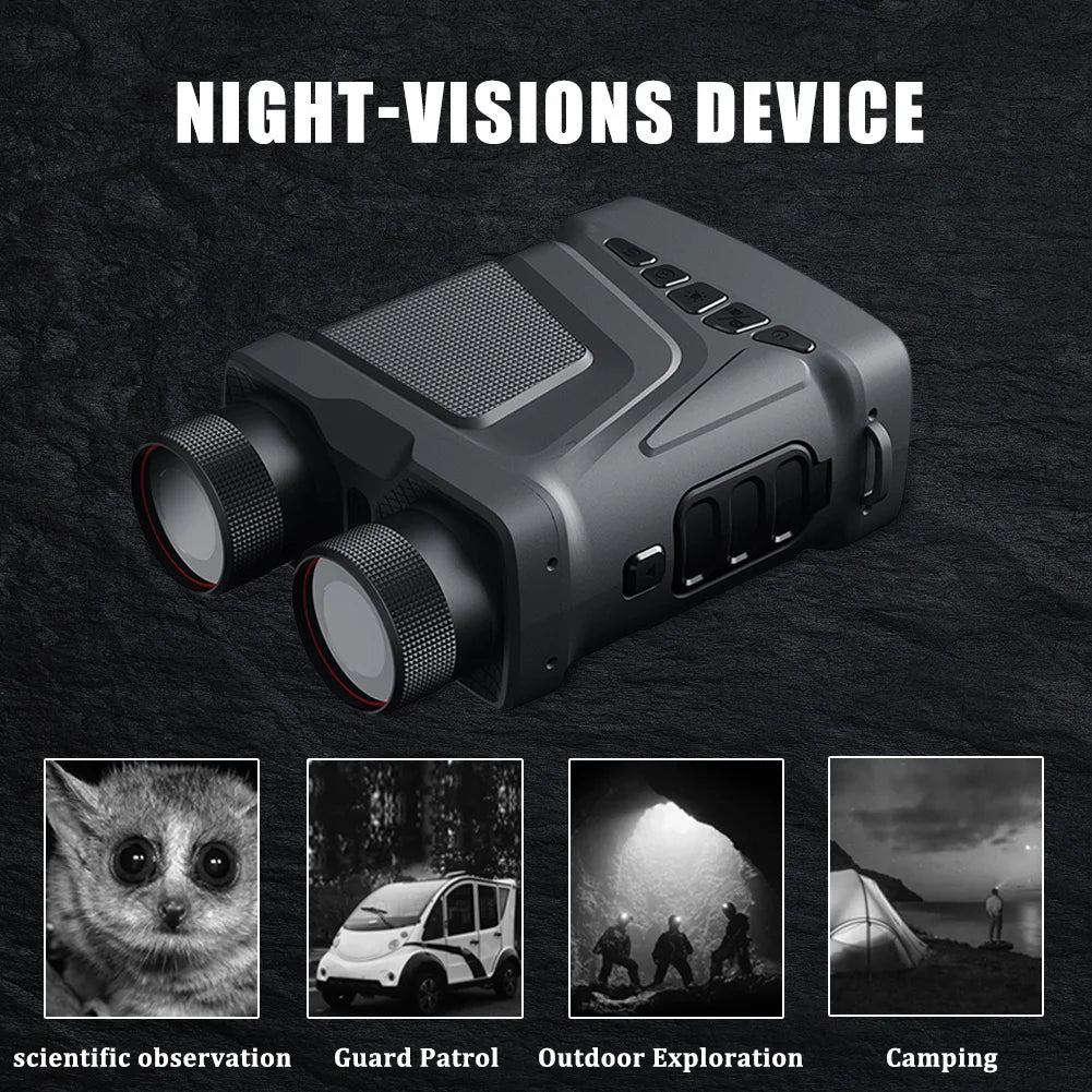 R12 5x Digital Zoom Infrared Night Vision Binocular Telescope 1080p 300m Night Vision Device For Outdoor Camping