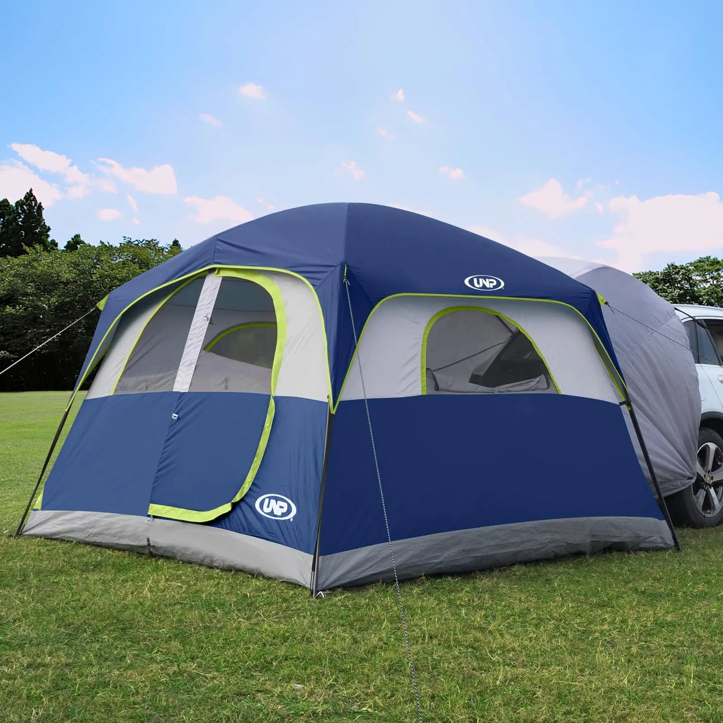 UNP SUV Tent for Camping, 6 Person Car Camping Tent, SUV Tailgate Tent for Outdoor