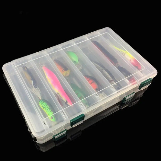 APWIKOGER brings you a versatile 14-grid fishing lure box that keeps your tackle organized and ready for action on every trip, from calm lakes to rugged coastlines.