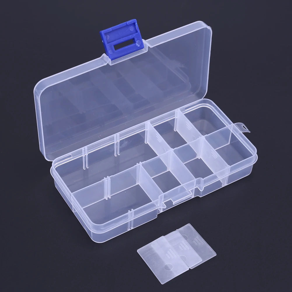 Portable Removable Plastic Tackle Box For Fishing Lures And Bait