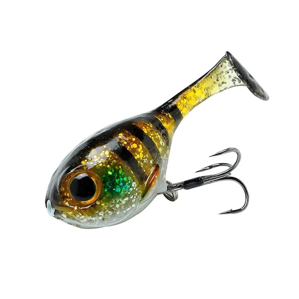 Deraball Soft Lure Balloonfish 60mm 9.7g Silicone Bait With Hook For All Fish