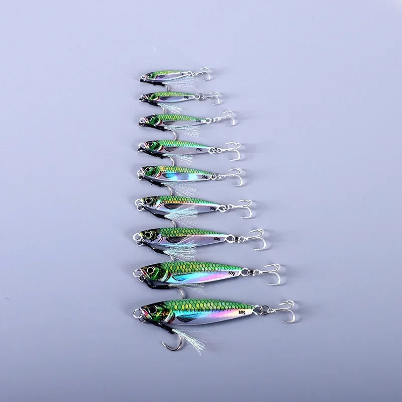 Japen Metal Cast Jig Spoon 7/10/15g Shore Casting Jigging Fish Sea Bass Fishing Lure Artificial Bait Tackle все для рыбалки
