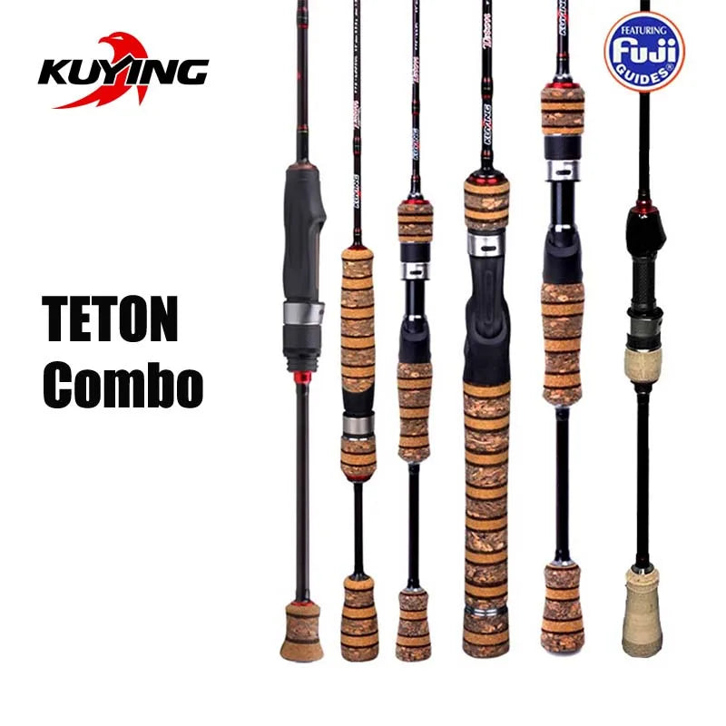 Experience elite casting versatility with KUYING TETON, a fast‑action rod that blends featherweight comfort, precise sensitivity, and durable performance for all‑day fishing in freshwater and beyond.