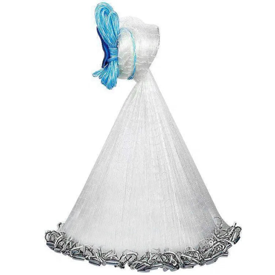 Hign-concerned 8ft Radius Cast Net With Chain Sinker BM Spread