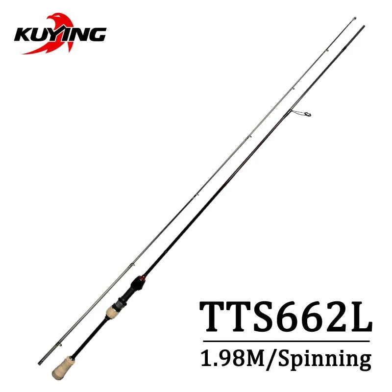 Experience elite casting versatility with KUYING TETON, a fast‑action rod that blends featherweight comfort, precise sensitivity, and durable performance for all‑day fishing in freshwater and beyond.