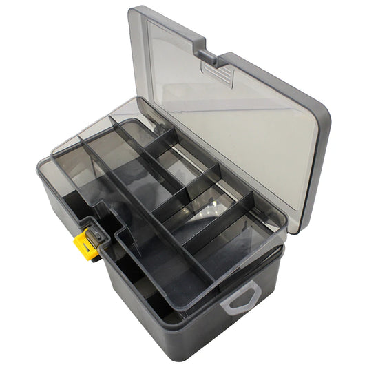 Portable Removable Plastic Tackle Box For Fishing Lures And Bait