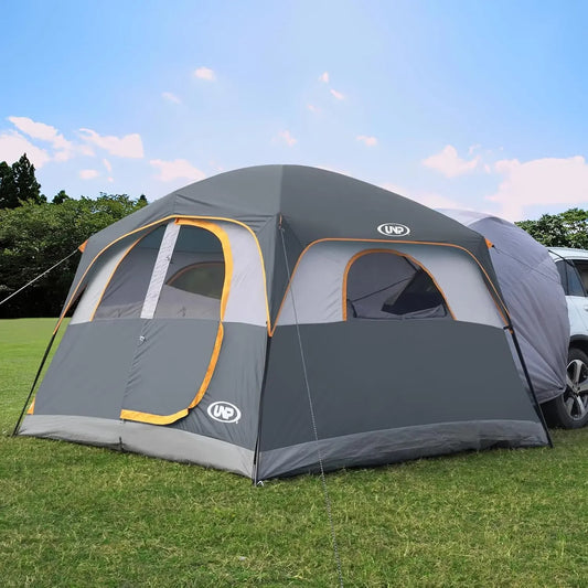 UNP SUV Tent for Camping, 6 Person Car Camping Tent, SUV Tailgate Tent for Outdoor