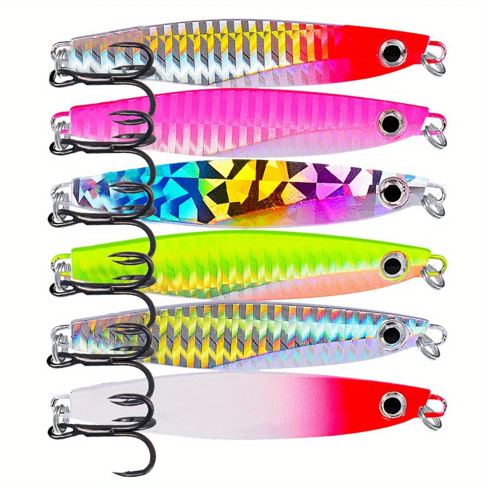 Ackibbik delivers a rugged metal cast jig spoon set that reliably entices trophy saltwater strikes and big game.
