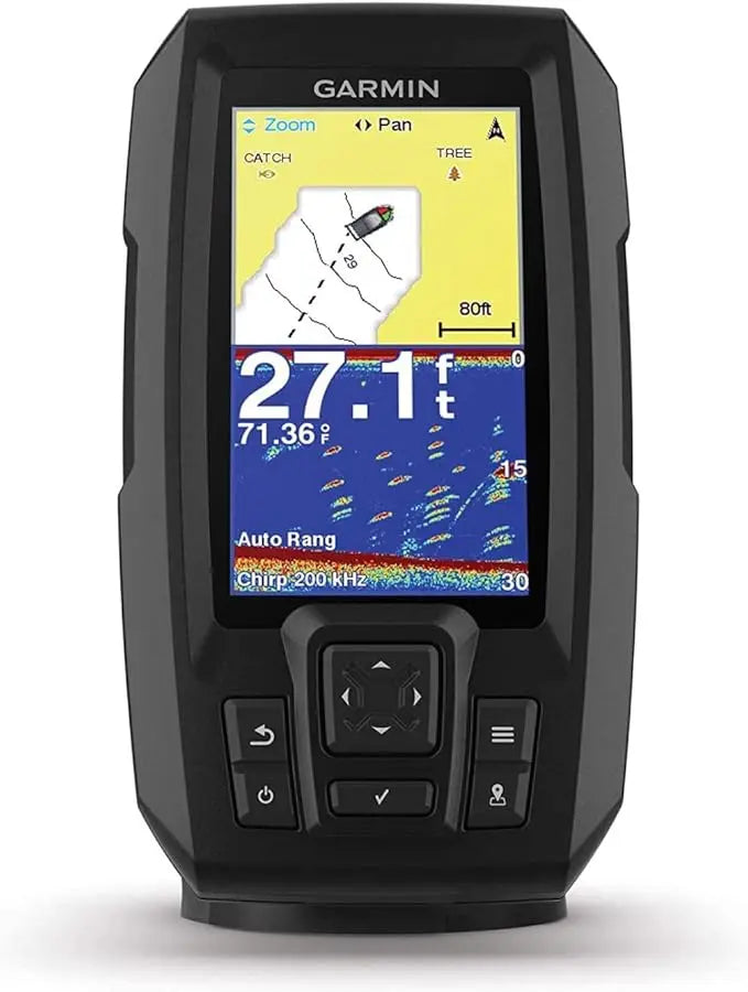 Elevate your fishing trips with this GPS fish finder, delivering precise mapping, dependable navigation, and responsive sonar to help you locate and catch more fish.