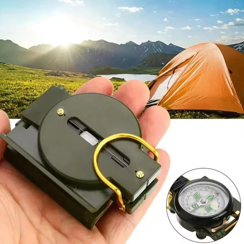 Waterproof High Precision Compass Outdoor Gadget Sports Hiking Mountain Climbing Professional Military Compass Portable Compass