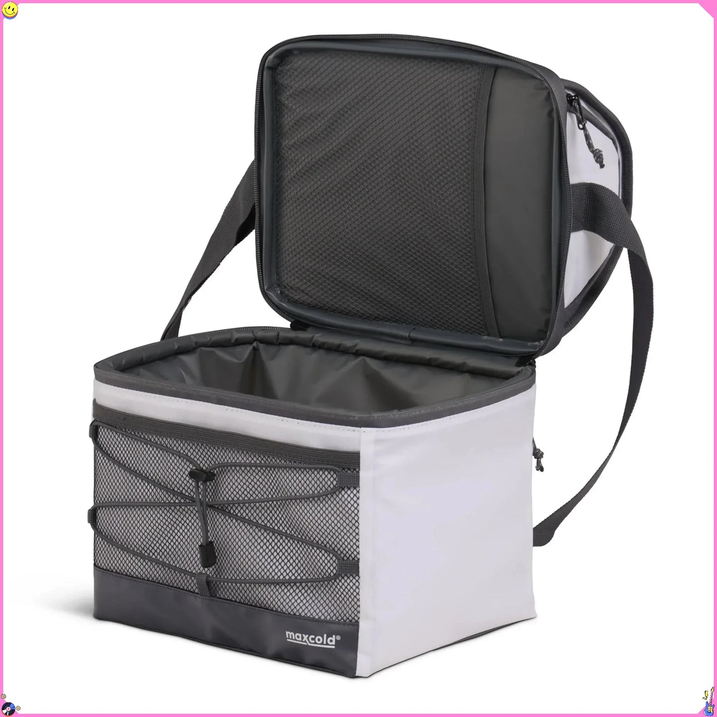 20 Can Soft-Side Cooler, Insulated & Leakproof for Boating, Fishing & Outdoor, Non-Slip Base