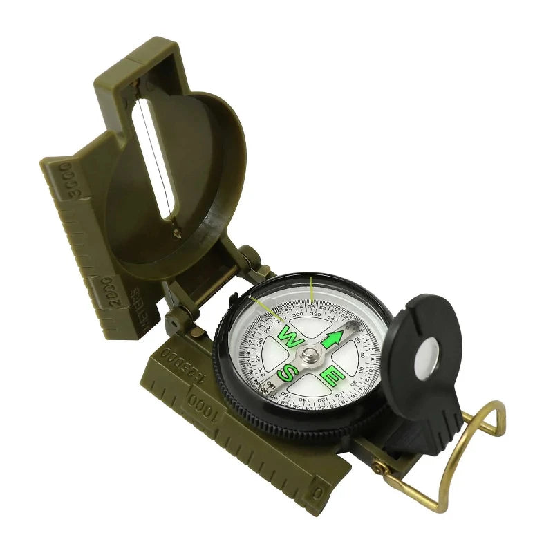 Waterproof High Precision Compass Outdoor Gadget Sports Hiking Mountain Climbing Professional Military Compass Portable Compass