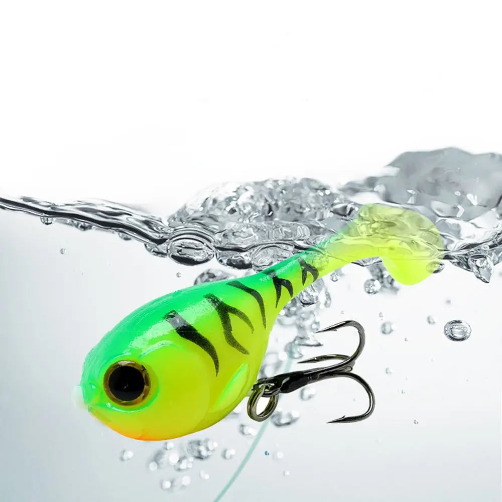 Deraball Soft Lure Balloonfish 60mm 9.7g Silicone Bait With Hook For All Fish