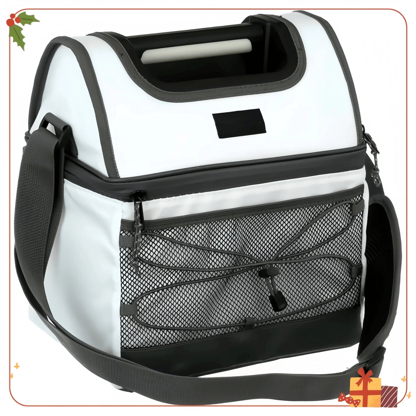 20 Can Soft-Side Cooler, Insulated & Leakproof for Boating, Fishing & Outdoor, Non-Slip Base