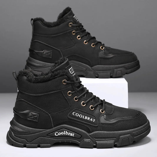 2025 new style, trendy, fashionable, cotton boots, warm, wear-resistant, comfortable, simple