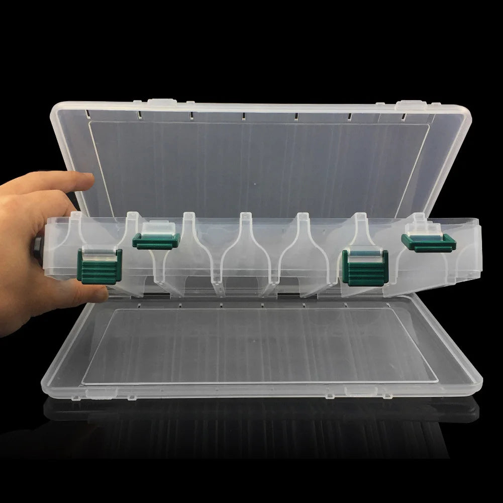 APWIKOGER brings you a versatile 14-grid fishing lure box that keeps your tackle organized and ready for action on every trip, from calm lakes to rugged coastlines.