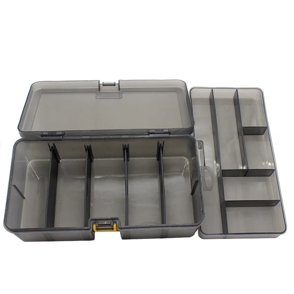 Portable Removable Plastic Tackle Box For Fishing Lures And Bait