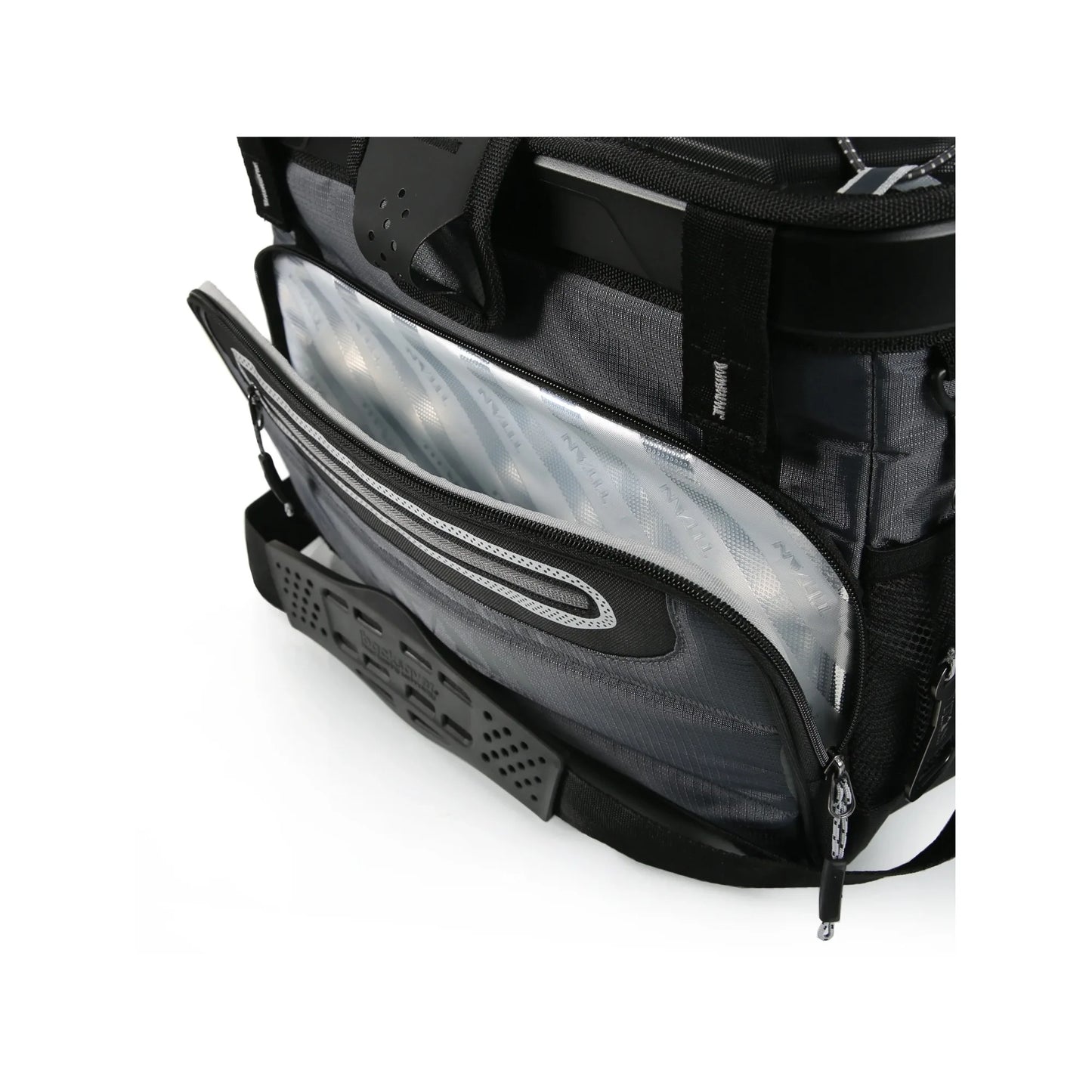 Collapsible Zipperless Soft Cooler, Black,Holds 40 cans/27 quarts