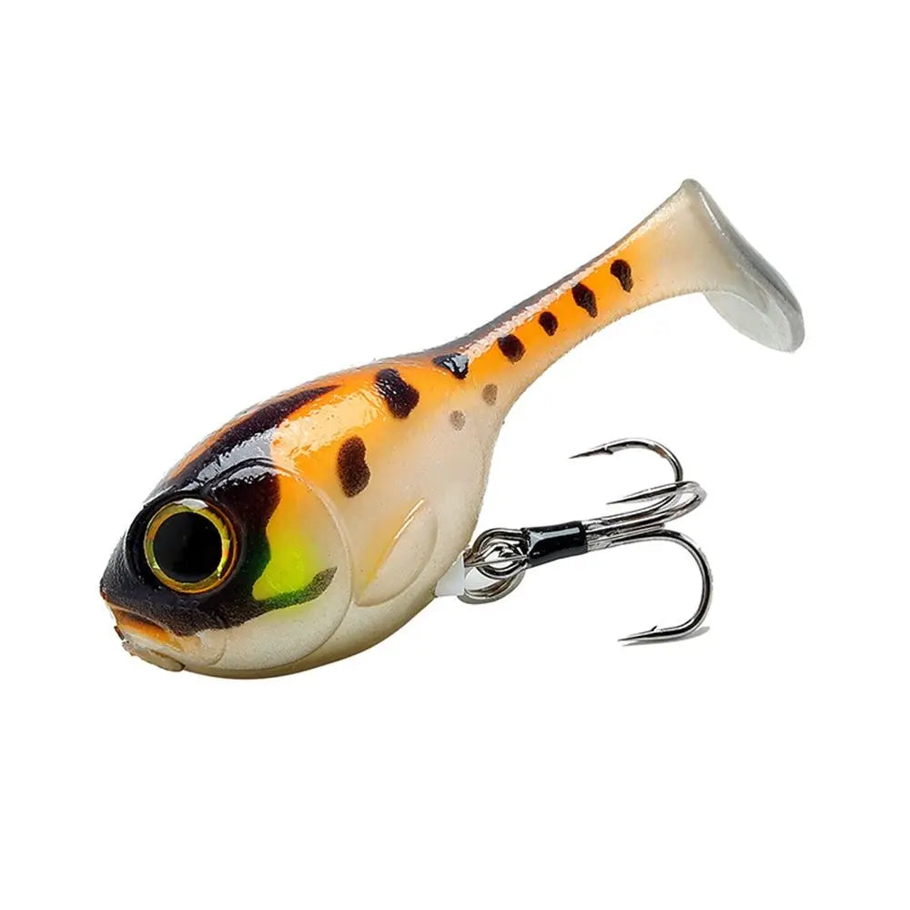 Deraball Soft Lure Balloonfish 60mm 9.7g Silicone Bait With Hook For All Fish